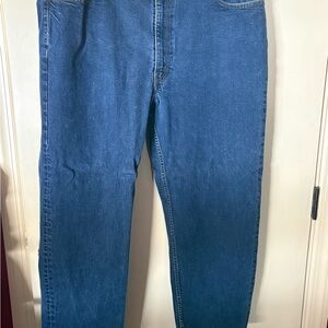 Levi's 550 Relaxed Fit 44x30 Blue Jeans for Men